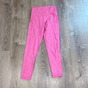 pink aerie leggings